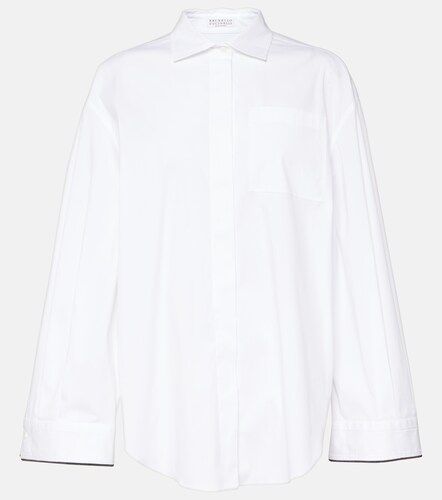 Camisa en mezcla de algodón - Brunello Cucinelli - Modalova
