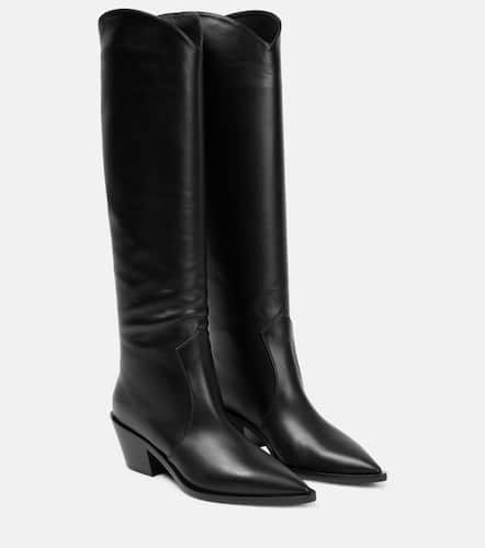 Knee-high leather boots - Gianvito Rossi - Modalova