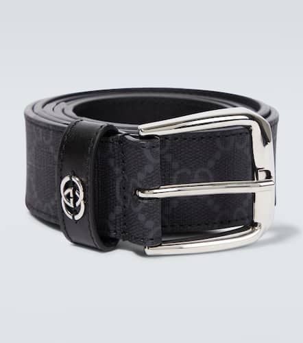 Gucci GG leather belt - Gucci - Modalova