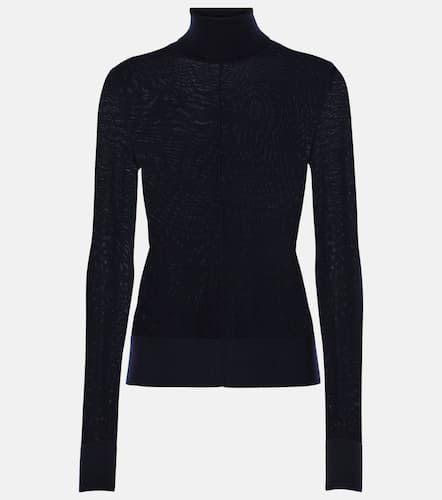 ChloÃ© Semi-sheer wool turtleneck top - Chloe - Modalova