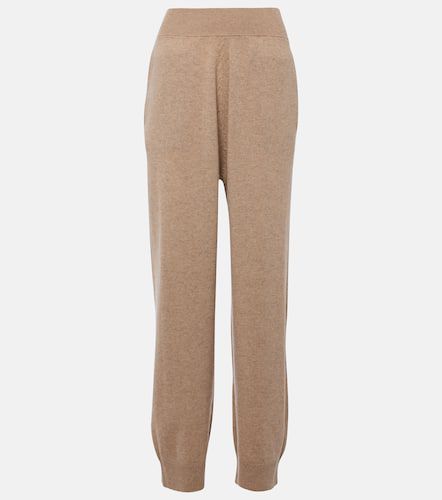 High-rise cashmere and wool sweatpants - Stella McCartney - Modalova