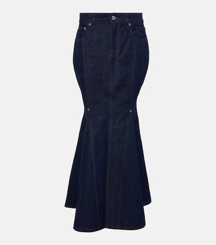 High-rise cotton maxi skirt - Jean Paul Gaultier - Modalova