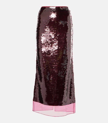 Kazu sequined midi skirt - Emilia Wickstead - Modalova