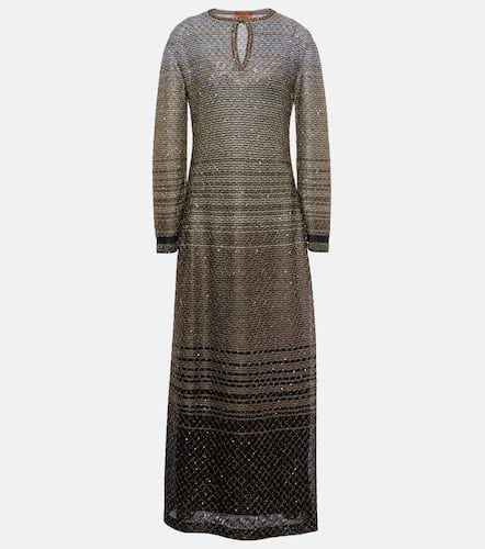 Missoni Sequined striped maxi dress - Missoni - Modalova