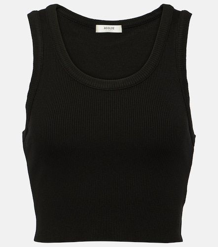 Agolde Crop top acanalado - Agolde - Modalova