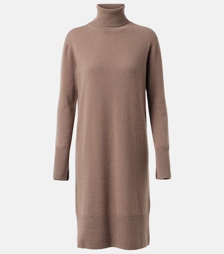 Cashmere turtleneck midi dress - Joseph - Modalova