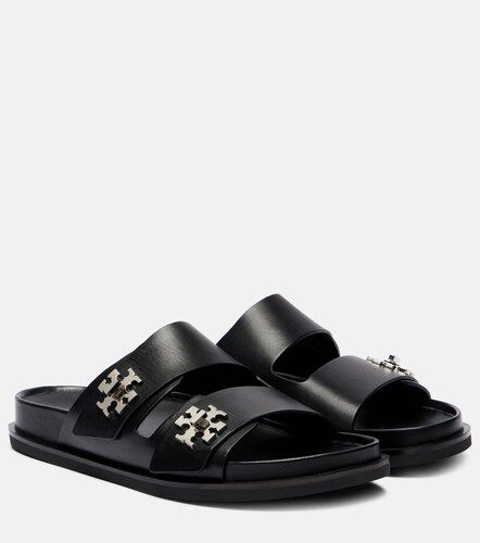 Tory Burch Turnlock leather slides - Tory Burch - Modalova
