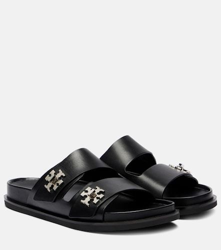 Tory Burch Turnlock leather slides - Tory Burch - Modalova