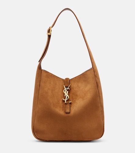 Borsa a spalla Le 5 à 7 Supple Small in suede - Saint Laurent - Modalova