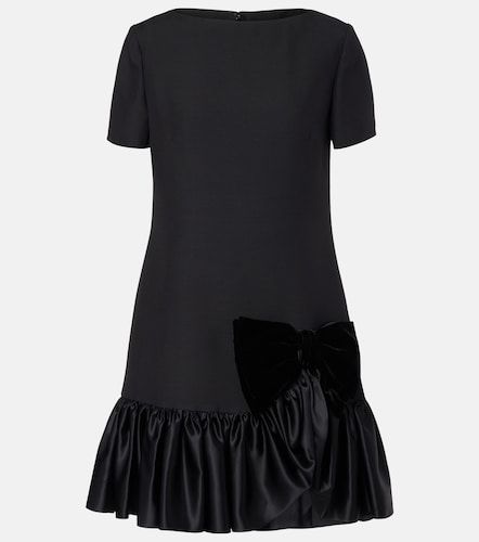 Crepe Couture ruffled minidress - Valentino Garavani - Modalova