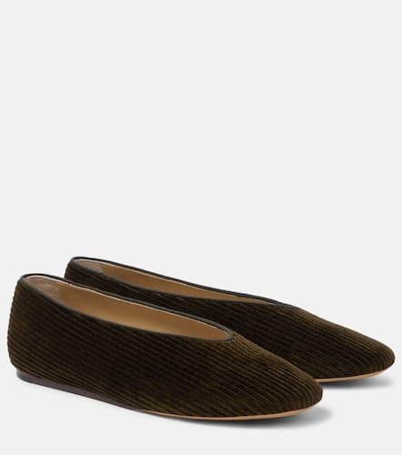 Le Monde BÃ©ryl Regency velvet ballet flats - Le Monde Beryl - Modalova