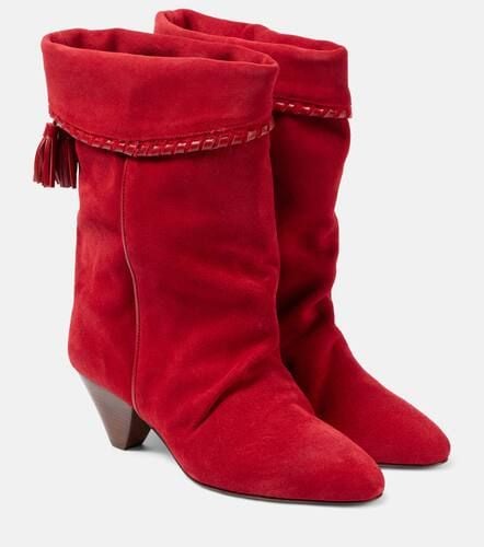 Dalby suede cowboy boots - Isabel Marant - Modalova