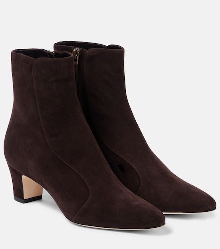 Myconia 50 suede ankle boots - Manolo Blahnik - Modalova