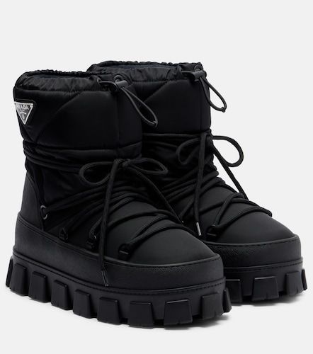 Prada Re-Nylon gabardine snow boots - Prada - Modalova