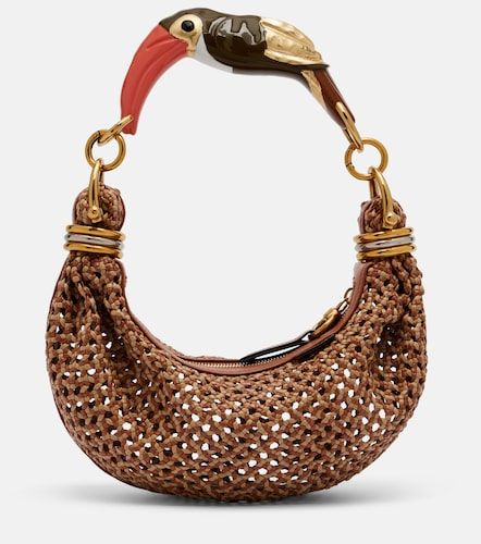 Bracelet Small woven leather shoulder bag - Chloe - Modalova
