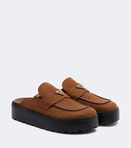 Prada Mules in suede - Prada - Modalova