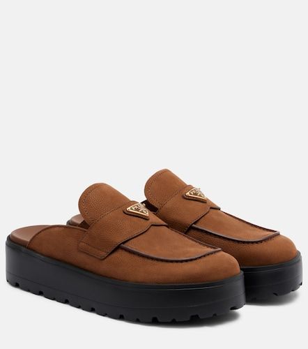 Prada Suede mules - Prada - Modalova