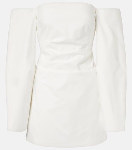 Abito corto Martina off-shoulder in cotone - SIR - Modalova