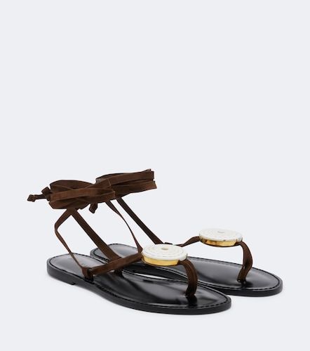 Sandali infradito Vamizi in suede - Amanu - Modalova
