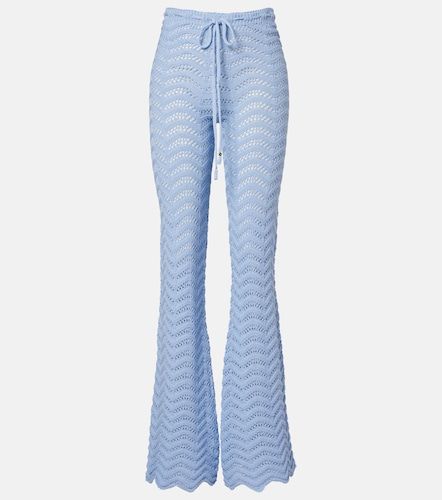 Kim cotton-blend flared pants - Bananhot - Modalova