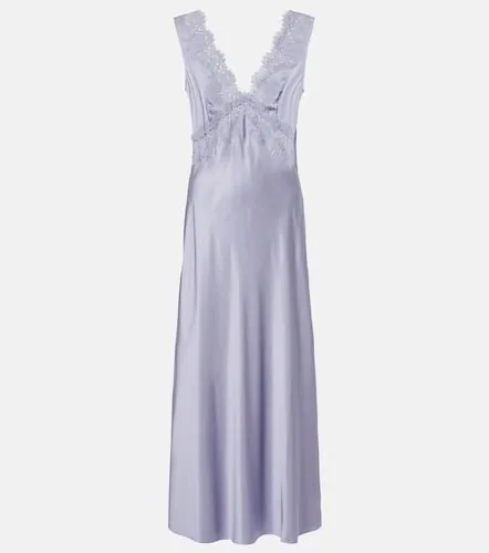 Lysandra lace-trimmed satin maxi dress - Rixo - Modalova