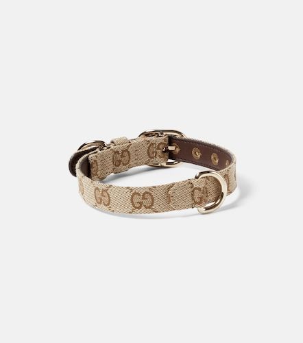 Collar para perro S/M de lona GG - Gucci - Modalova