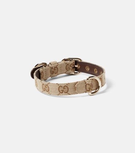 Gucci S/M GG canvas dog collar - Gucci - Modalova