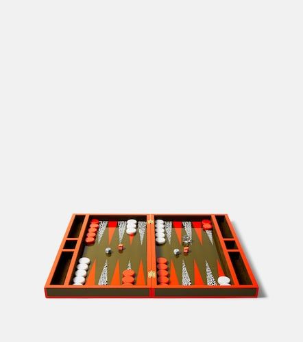 Set da backgammon Leopard laccato - Jonathan Adler - Modalova