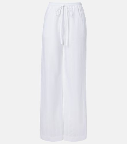 Pantalones rectos Macao de popelín de algodón - Loulou de Saison - Modalova
