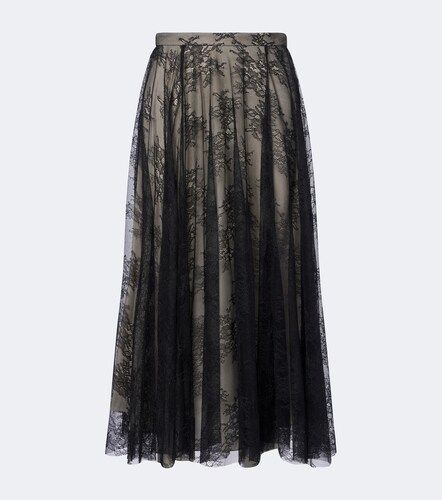 Erdem Falda midi de encaje plisada - Erdem - Modalova