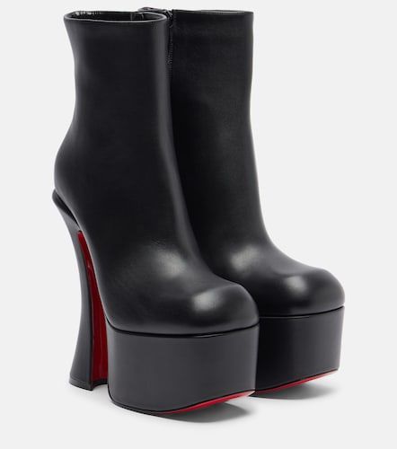 Botines con plataforma Aquabootie 160 de piel - Christian Louboutin - Modalova