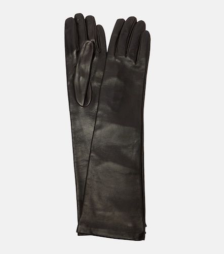 Nour Hammour Leather gloves - Nour Hammour - Modalova