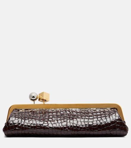 Salon croc-effect leather clutch - Jacquemus - Modalova