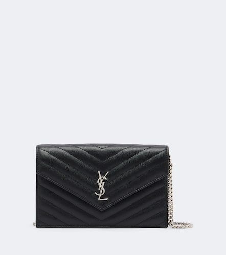 Cartera con cadena Cassandre de piel matelassé - Saint Laurent - Modalova