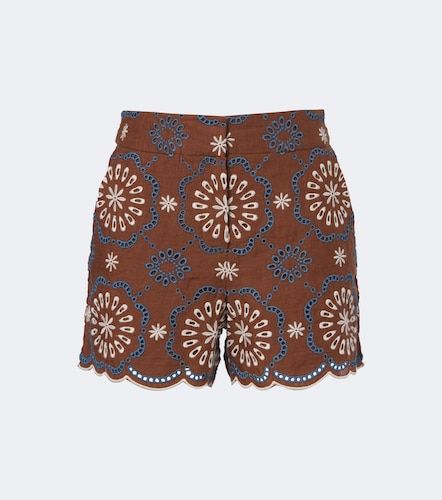 Shorts Allen aus Leinen - Veronica Beard - Modalova