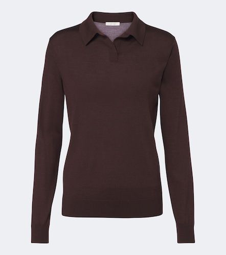 Pauli wool and silk polo sweater - The Row - Modalova