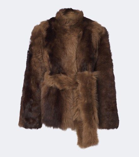 Chaqueta Elsa de borrego - Nour Hammour - Modalova