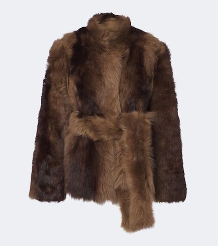 Nour Hammour Elsa shearling jacket - Nour Hammour - Modalova