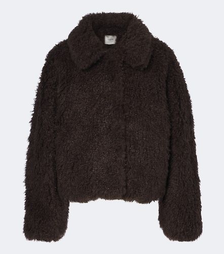 Vince Cropped boucle blouson jacket - Vince - Modalova