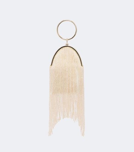 Henkeltasche Raindrops aus Samt mit Zierperlen - Jimmy Choo - Modalova