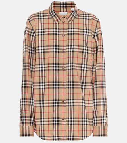 Vintage Check stretch-cotton shirt - Burberry - Modalova