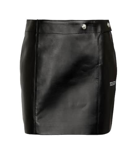 Off-White Leather miniskirt - Off-White - Modalova