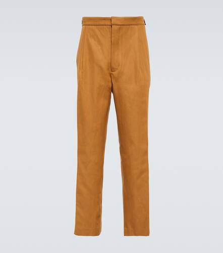 Cotton and linen pants - King & Tuckfield - Modalova