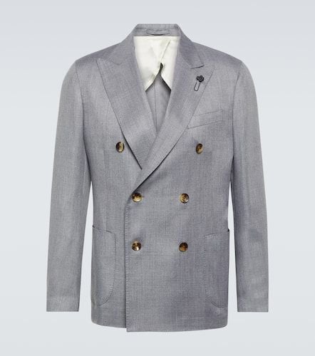 Cashmere and silk-blend blazer - Lardini - Modalova