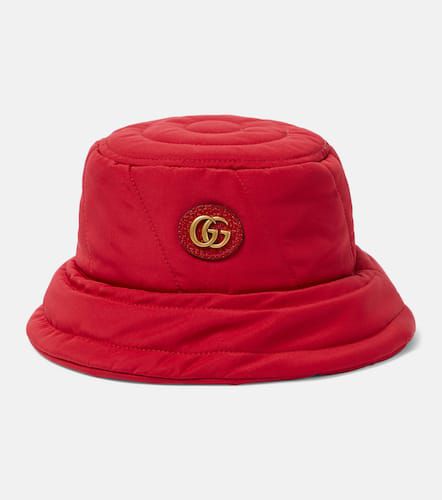 Cappello da pescatore trapuntato GG - Gucci - Modalova