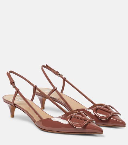 VLogo Signature 40 patent leather pumps - Valentino Garavani - Modalova