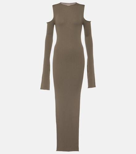 Rick Owens Cutout wool maxi dress - Rick Owens - Modalova