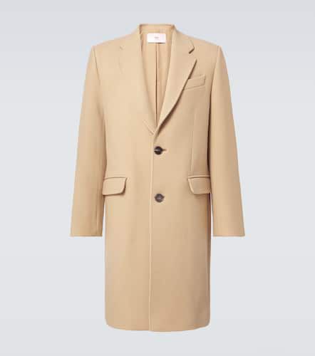 Ami Paris Single-breasted wool coat - Ami Paris - Modalova