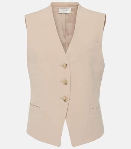 Vince Linen-blend vest - Vince - Modalova