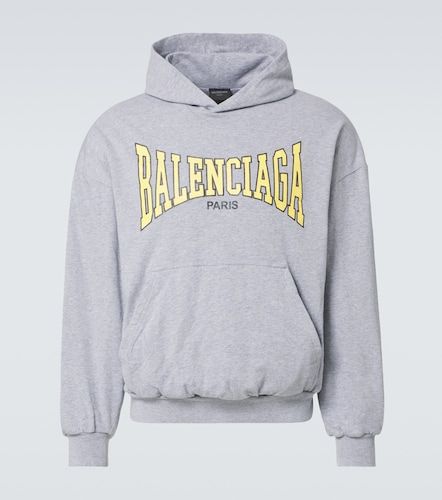 Sudadera con capucha de jersey de algodón - Balenciaga - Modalova